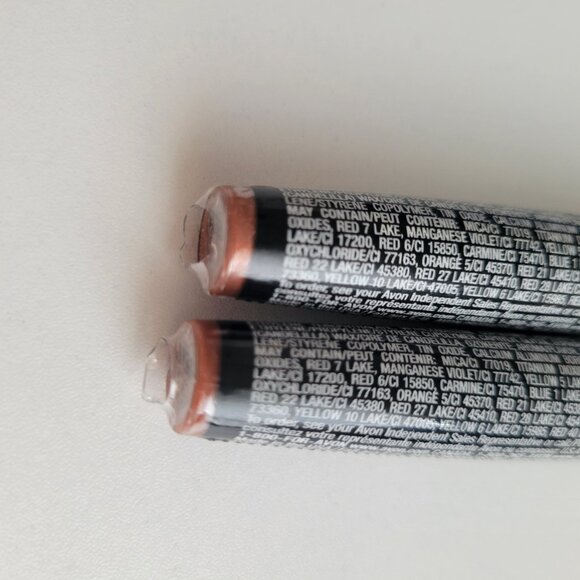 Avon Glazewear Sparkle Lip Gloss MOCHA LATTE G540 SEALED New Old Stock Lot of 2 - Picture 5 of 6